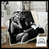 Plaid Tête de Mort Art