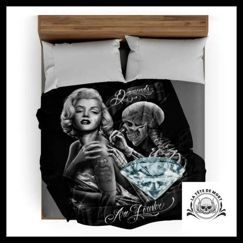 Plaid Tête de Mort Tatouage