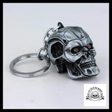 Porte-clé Tête de Mort en Métal