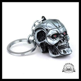 Porte-clé Tête de Mort en Métal
