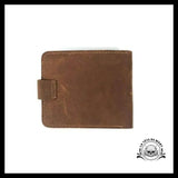 Portefeuille Crâne en Cuir