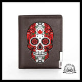 Portefeuille Crâne Mexicain