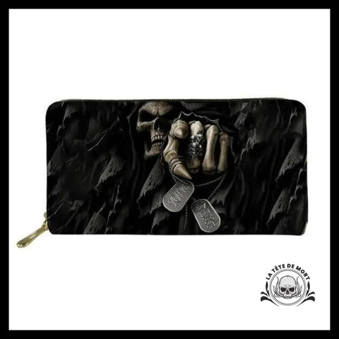 Portefeuille Faucheuse de la Mort - Crâne Passion