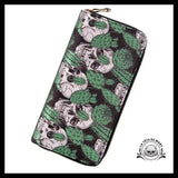 Portefeuille Tête de Mort Cactus