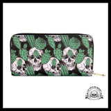 Portefeuille Tête de Mort Cactus