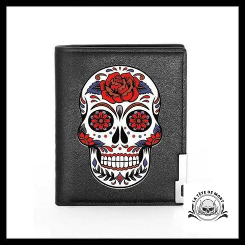 Portefeuille Tête de Mort Cubanisto