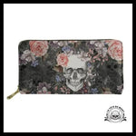 Portefeuille Tête de Mort Femme Gothique