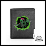 Portefeuille Tête de Mort Zombie