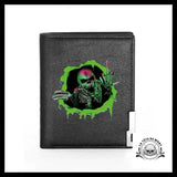 Portefeuille Tête de Mort Zombie