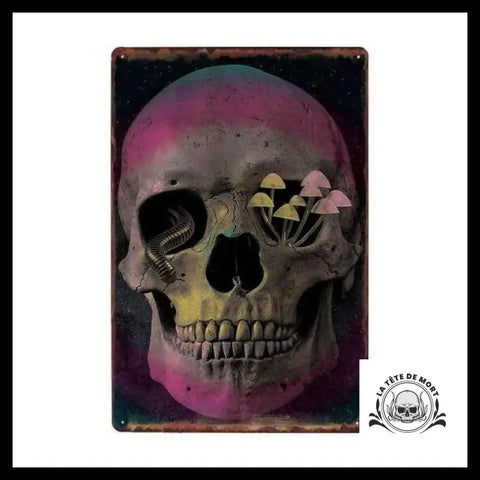 Poster Skull Floral