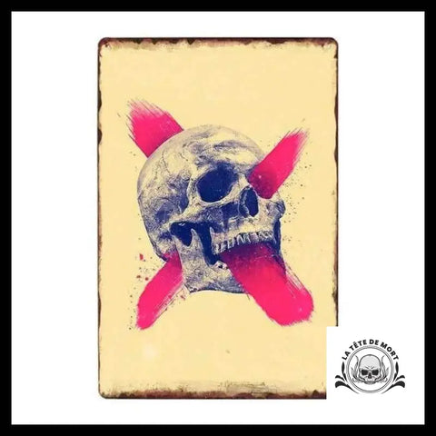 Poster Skull Punk