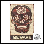 Poster Tête de Mort Mexicaine