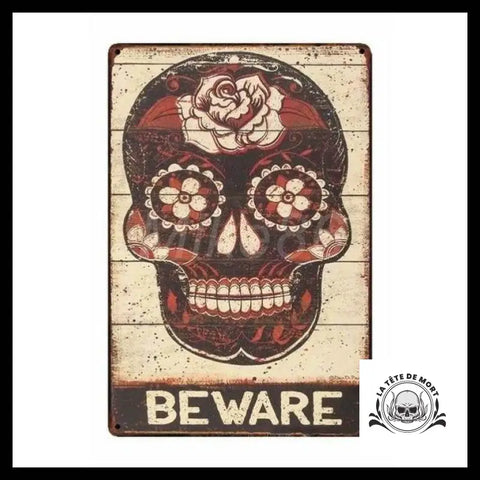 Poster Tête de Mort Mexicaine