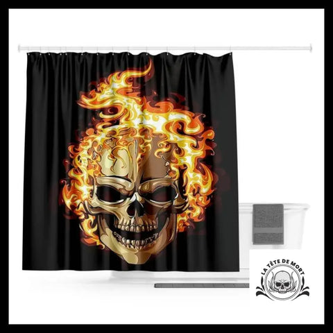Rideau Crâne en Feu