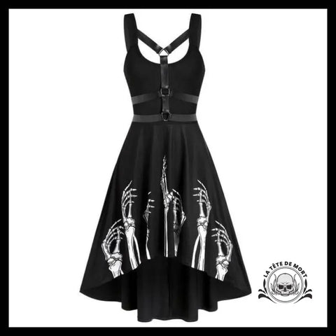 Robe Bohème Tête de Mort