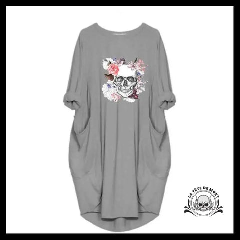 Robe Crâne Gris