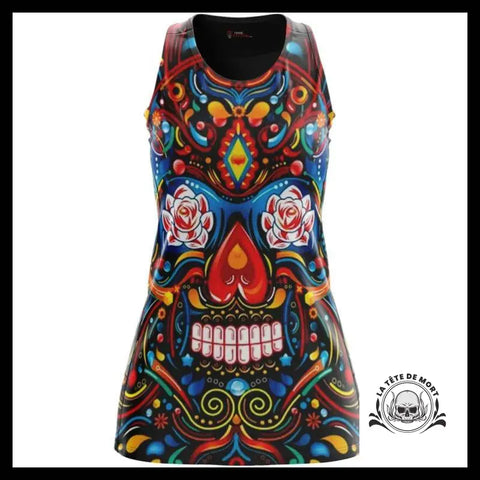 Robe Crâne Mexicain