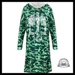 Robe Crâne Vert