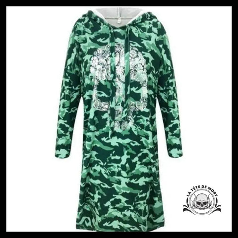 Robe Crâne Vert