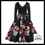 Robe crânes jour des morts