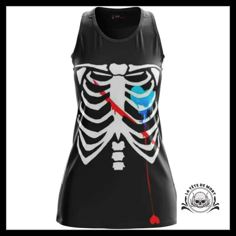 Robe Squelette Coeur