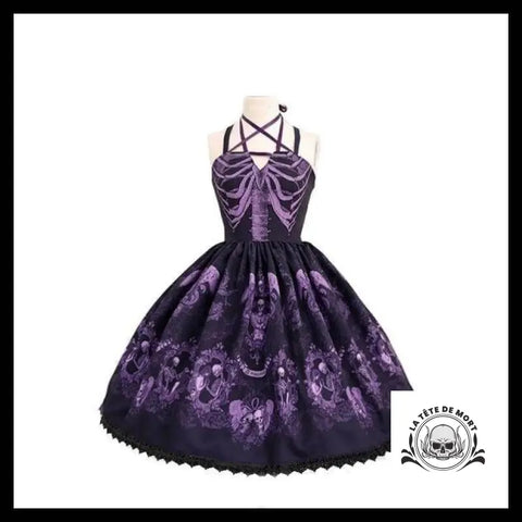 Robe Squelette Gothique