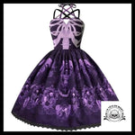 Robe Squelette Violette