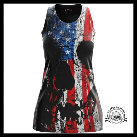 Robe Tête de Mort Américaine