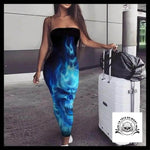Robe Tête de Mort Bleue