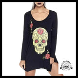 Robe Tête de Mort Calavera
