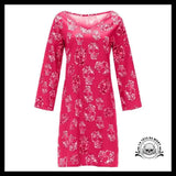 Robe Tête de Mort Crâne Original Rose