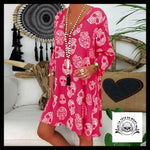 Robe Tête de Mort Crâne Original Rose