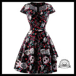 Robe Tête de Mort Mexicaine