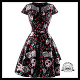Robe Tête de Mort Mexicaine