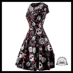 Robe Tête de Mort Mexicaine