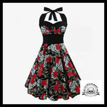 Robe Tête de Mort Rose