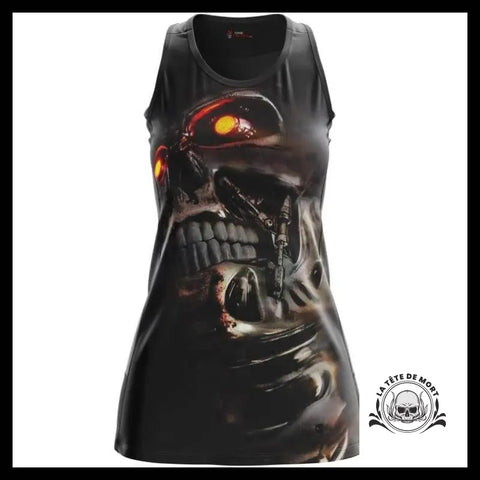 Robe Tête de Mort Terminator