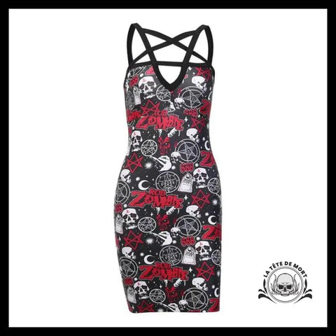 Robe Tête de Mort Zombie