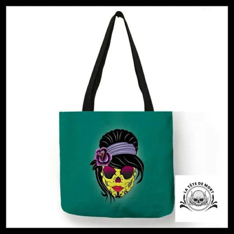Sac à Main Tête de Mort Chignon