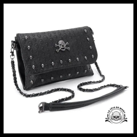 Sac à Main Tête de Mort Crâne Brillant