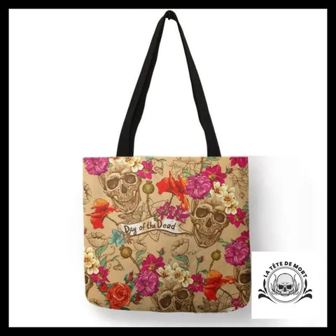 Sac à Main Tête de Mort Day Of The Dead