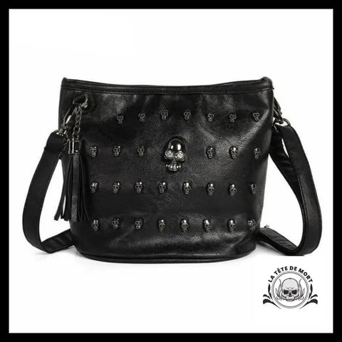 Sac à Main Tête de Mort Effet Dent Brillantes