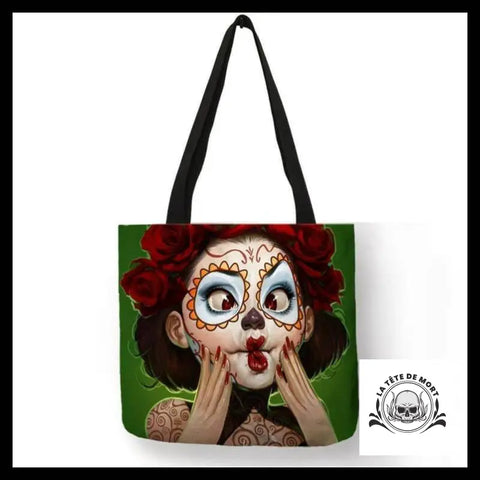 Sac à Main Tête de Mort Grimace