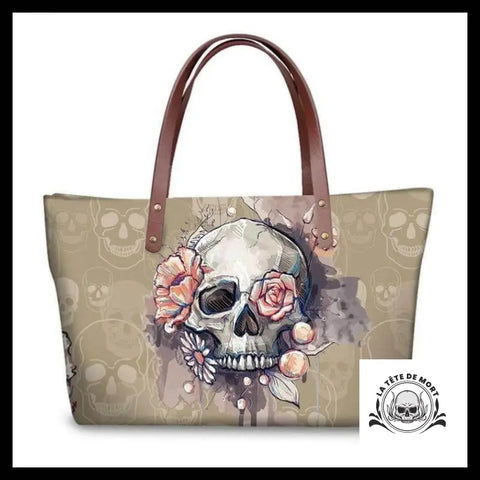 Sac à Main Tête de Mort Oeuvre D’art