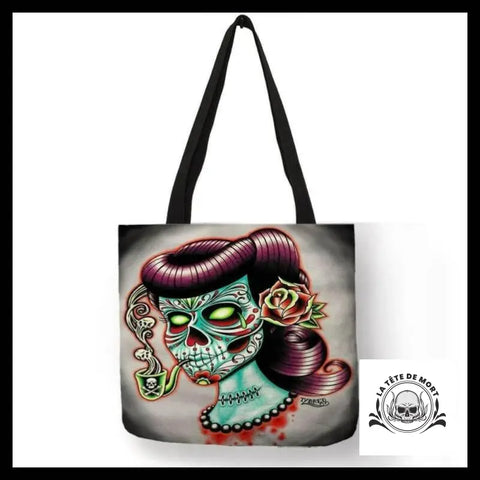 Sac à Main Tête de Mort Pipe