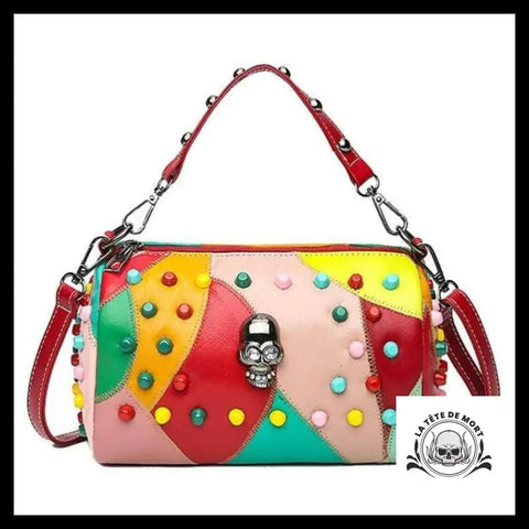 Sac Tête de Mort Style Picasso