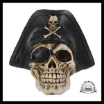 Sculpture Tête de Mort Crâne Pirate