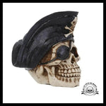 Sculpture Tête de Mort Crâne Pirate