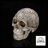 Sculpture Tête de Mort Mexicaine