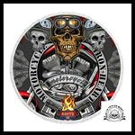 Serviette Crâne Biker